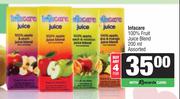 Infacare 100% Fruit Juice Blend Assorted-For 4 x 200ml