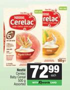 Nestle Cerelac Baby Cereal Assorted-500g