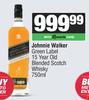Johnnie Walker Green Label 15 Year Old Blended Scotch Whisky-750ml