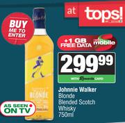 Johnnie Walker Blonde Blended Scotch Whisky-750ml