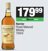Harrier Finest Matured Whisky-750ml