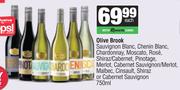 Olive Brook Sauv,Chenin,Chardonnay,Moscato,Rose,Merlot,Cinsault,shiraz Or Cabernet Sauvignon-750ml