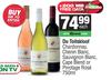 Du Toitskloof Chardonnay,Chenin Blanc Sauvignon,Cape Blend Or Pinotage Rose-750ml