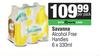 Savanna Alcohol Free Handies-6 x 330ml