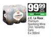 J.C.Le Roux Premium Sparkling Wine Cans-6 x 300ml