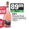 KWV Moscato Rose Lightly Sparkling-750ml