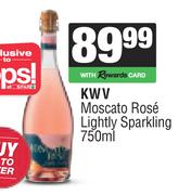 KWV Moscato Rose Lightly Sparkling-750ml