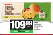 Spar Processed Cheese Slices Assorted-900g