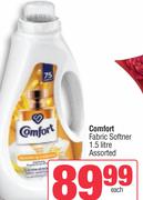 Comfort Fabric Softener Assorted-1.5Ltr