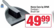 Home Care By Spar Dustpan/Brush Set-Per Set