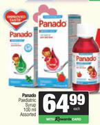 Panado Paediatric Syrup Assorted-100ml Each