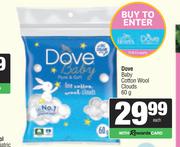 Dove Baby Cotton Wool Clouds-60g Each