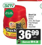 Black Cat Peanut Butter Assorted-400g  Each