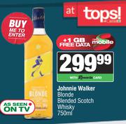 Johnnie Walker Blonde Blended Scotch Whisky-750ml