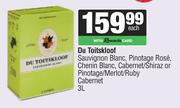 Du Toitskloof Sauvignon,Pinotage,Chenin,Cabernet/Shiraz Or Pinotage,Merlot,Ruby Cabernet-3L