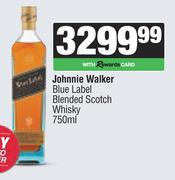 Johnnie Walker Blue Label Blended Scotch Whisky-750ml
