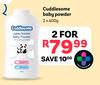Cuddlesome Baby Powder-2 x 400g