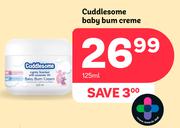 Cuddlesome Baby Bum Creme-125ml