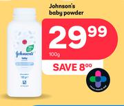 Johnson's Baby Powder-100g