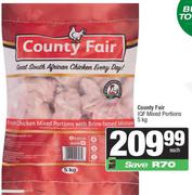 Country Fair IQF Mixed Portions-5kg Each