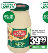 Crosse & Blackwell Tangy Mayonnaise-750ml Each