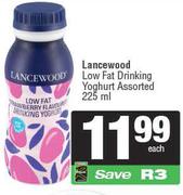 Lancewood Low Fat Drinking Yoghurt Assorted-225ml