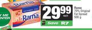 Rama 70% Original Fat Spread-500g Each