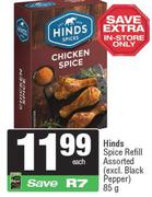 Hinds Spice Refill Assorted-85g Each