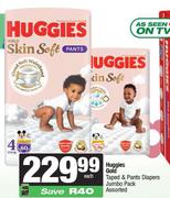 Huggies Gold Taped & Pants Diapers Jumbo Pack Assorted-Each