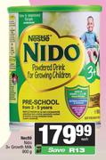    Nestle Nido 3+ Growth Milk-900g