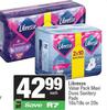     Libresse Value Pack Maxi Duos Sanitary Pads-16s, 18s Or 20s