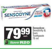   Sensodyne Sensitivity & Gum Toothpaste-75ml