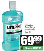    Listerine Base Range Mouthwash-500ml
