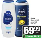    Nivea Shower Gel Assorted-500ml