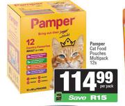     Pamper Cat Food Pouches Multipack-12s Per Pack
