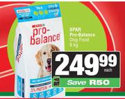   Spar Pro Balance Dog Food-8Kg/6Kg
