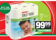    Spar Toilet Tissue 2 PLy 18s-Per Pack