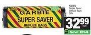 Garbie Super Saver Refuse Bags-20s
