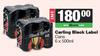 Carling Black Label Cans-For 2 x 6 x 500ml