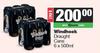 Windhoek Draught Cans-For 2 x 6 x 500ml