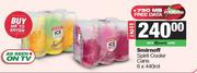 Smirnoff Spirit Cooler Cans-For 2 x 6 x 440ml