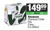 Savanna Premium Cider Dry Cans-6 x 500ml