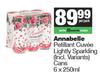 Annabelle Petillant Cuvee Lightly Sparkling Cans-6 x 250ml