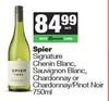 Spier Signature Chenin,Sauvignon,Chardonnay Or Pinot Noir-750ml