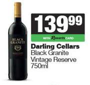 Darling Cellars Black Granite Vintage Reserve-750ml