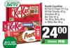 Nestle Countline Kitkat 4F 41.5g,Chunky 40g,Smarties 40g,Barone 52g,Tex 40g,Aero 40g-For 2
