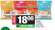  Truda Pretzels Assorted-For 4 x 30g/40g