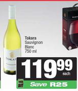 Tokara Sauvignon Blanc-750ml