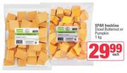 Spar Freshline Diced Butternut Or Pumpkin-1Kg Each