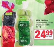 Spar Freshline Granny Smith Apples Or Blushed Pears-1.5Kg Per Pack